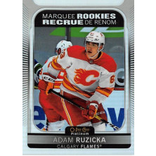 Ruzicka Adam - 2021-22 O-Pee-Chee Platinum Marquee Rookies Rainbow No.237