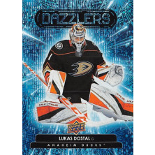 Dostál Lukáš - 2022-23 Upper Deck Dazzlers Blue No.80
