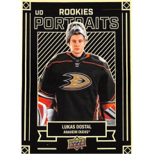Dostál Lukáš - 2022-23 Upper Deck UD Portraits No.52