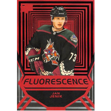 Jeník Jan - 2021-22 Upper Deck Fluorescence Red No.40