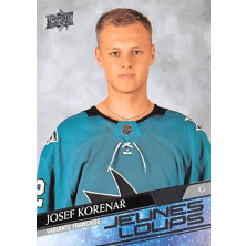 Kořenář Josef - 2020-21 Upper Deck French Young Guns No.715