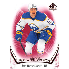 Murray Brett - 2021-22 SP Authentic Limited Red No.116