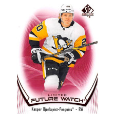 Bjorkqvist Kasper - 2021-22 SP Authentic Limited Red No.196