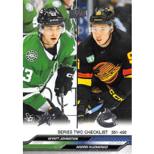 Johnston Wyatt, Kuzmenko Andrei - 2023-24 Upper Deck No.450