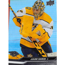 Saros Juuse - 2023-24 Upper Deck Silver Foil No.354