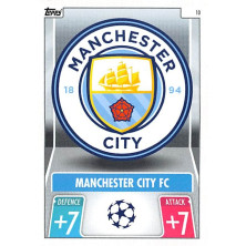 Znak Manchester City - 2021-22 Topps Match Attax UCL No.10