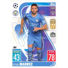 Mahrez Riyad - 2021-22 Topps Match Attax UCL No.24