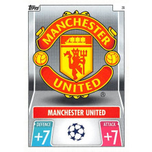Znak Manchester United - 2021-22 Topps Match Attax UCL No.28