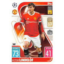 Lindelof Victor - 2021-22 Topps Match Attax UCL No.32