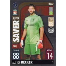 Becker Alisson - 2021-22 Topps Match Attax UCL No.47