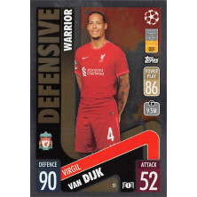 van Dijk Virgil - 2021-22 Topps Match Attax UCL No.51