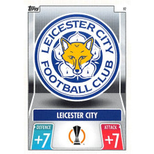 Znak Leicester City - 2021-22 Topps Match Attax UCL No.82