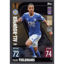 Tielemans Youri - 2021-22 Topps Match Attax UCL No.92