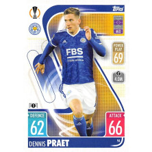 Praet Dennis - 2021-22 Topps Match Attax UCL No.94