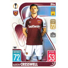 Cresswell Aaron - 2021-22 Topps Match Attax UCL No.102
