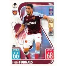Fornals Pablo - 2021-22 Topps Match Attax UCL No.112