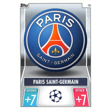 Znak Paris Saint-Germain - 2021-22 Topps Match Attax UCL No.136
