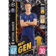 Bakker Mitchel - 2021-22 Topps Match Attax UCL No.138