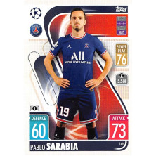 Sarabia Pablo - 2021-22 Topps Match Attax UCL No.149