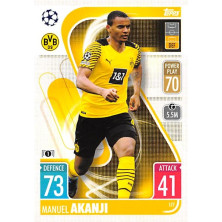 Akanji Manuel - 2021-22 Topps Match Attax UCL No.177