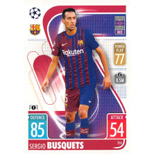 Busquets Sergio - 2021-22 Topps Match Attax UCL No.216