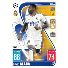 Alaba David - 2021-22 Topps Match Attax UCL No.231
