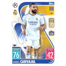 Carvajal Daniel - 2021-22 Topps Match Attax UCL No.232