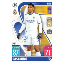 Casemiro - 2021-22 Topps Match Attax UCL No.233