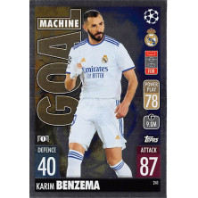 Benzema Karim - 2021-22 Topps Match Attax UCL No.241