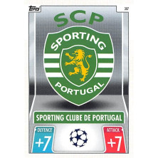 Znak Sporting Clube de Portugal - 2021-22 Topps Match Attax UCL No.307