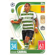 Cabral Jovane - 2021-22 Topps Match Attax UCL No.314