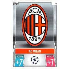 Znak AC Milan - 2021-22 Topps Match Attax UCL No.343