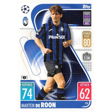de Roon Marten - 2021-22 Topps Match Attax UCL No.356
