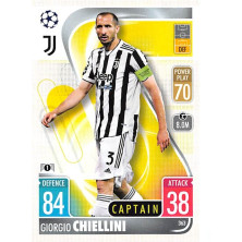 Chiellini Giorgio - 2021-22 Topps Match Attax UCL No.363