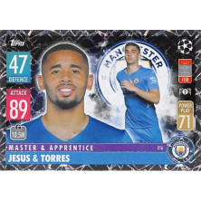 Jesus Gabriel, Torres Ferran - 2021-22 Topps Match Attax UCL No.416