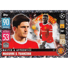Maguire Harry, Tuanzebe Axel - 2021-22 Topps Match Attax UCL No.417