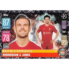 Henderson Jordan, Jones Curtis - 2021-22 Topps Match Attax UCL No.418