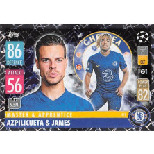 Azpilicueta Cezar, James Reece - 2021-22 Topps Match Attax UCL No.419