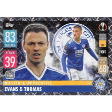 Evans Jonny, Thomas Luke - 2021-22 Topps Match Attax UCL No.420