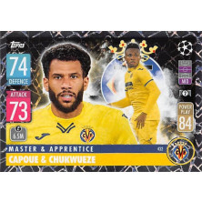 Capoue Etienne, Chukwueze Samuel - 2021-22 Topps Match Attax UCL No.432