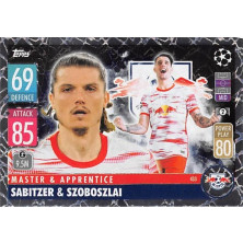 Sabitzer Marcel, Szoboszlai Dominik - 2021-22 Topps Match Attax UCL No.433