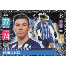 Uribe Matheus, Diaz Luis - 2021-22 Topps Match Attax UCL No.435