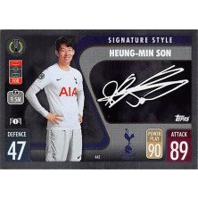 Son Heung-Min - 2021-22 Topps Match Attax UCL No.441
