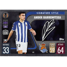 Barrenetxea Ander - 2021-22 Topps Match Attax UCL No.448