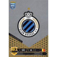 Club Badge Club Brugge KV - 2023 Panini Adrenalyn XL FIFA 365 No.41