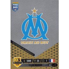 Club Badge Olympique Marseille - 2023 Panini Adrenalyn XL FIFA 365 No.221