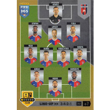 Line-Up Fehervar FC - 2023 Panini Adrenalyn XL FIFA 365 No.292