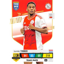 Timber Jurriën - 2023 Panini Adrenalyn XL FIFA 365 No.354
