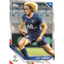 Simons Xavi - 2021-22 Topps UEFA Champions League No.33