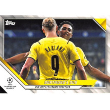 Dortmund’s Duo CC - Haaland Erling, Bellingham Jude - 2021-22 Topps UEFA Champions League No.37